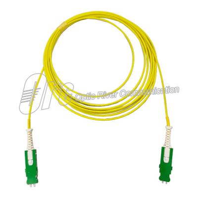 China OFNR Optical Fiber Patch Cable SN to SN 2 Fiber Duplex Patch cord for sale