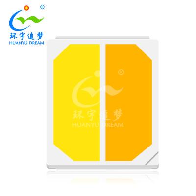 Κίνα Bi Color SMD LED Chip 2835 2700K 6500K Dimmable SMD LED Chip προς πώληση