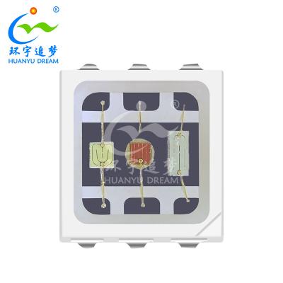 China 3030 5050 RGB SMD LED Chip 3 In 1 Dimmable LED Chip 0.2W for sale