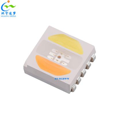 China 5 In 1 Multi Color SMD LED RGBWW RGBCW 5050 For Commercial Lighting for sale