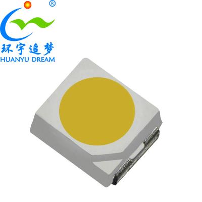 China 0.06W White 3528 LED Chip High Power 3000K-3500K For Light Strip for sale