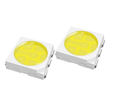 China Branco Amarelo 5050 SMD LED Chip 3V 60Ma CCT 3000K-7000K 55-80Lm Cri 80 Quente Frio à venda