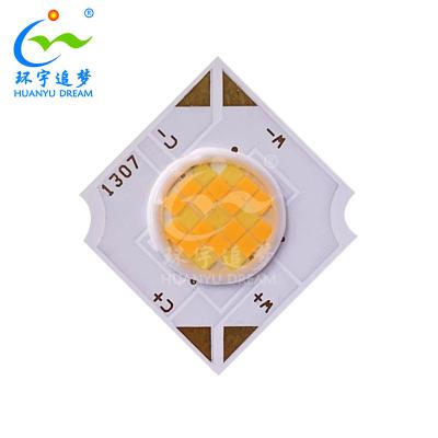 China 1313 Bi-Color COB LED Chip 900lm-1100lm 2700K-5400K 12*2W 20-24V Ra 90 for sale