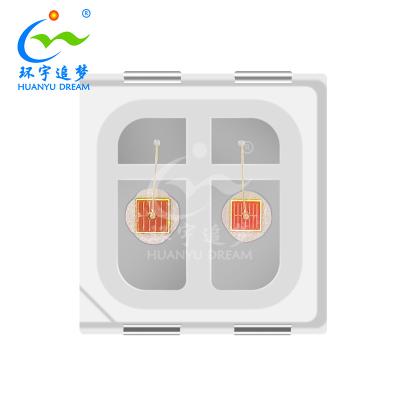 中国 デュアルカラー 3030 SMD LED チップ 440nm 450nm 460nm 470nm 1W 販売のため