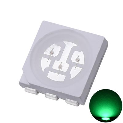 China PLCC SMD LED 5050 CHIP 520nm-530nm Green For LED Light Strip for sale