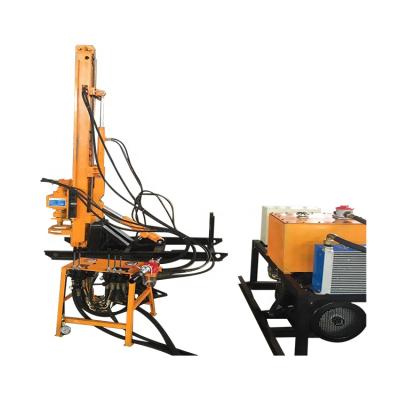 China Factory Depth 80M Ground Drill Machine Diesel Portable Gasoline Nail Anchor Drilling Rig for sale