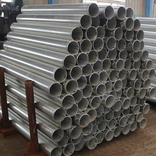 Quality High Durable Galvanized Powder Coated Round Post for Highway Guardrail Crash for sale