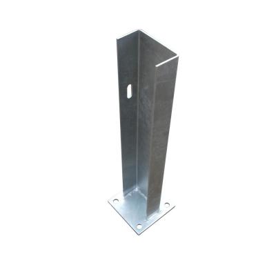 China Hot-Dip Galvanized Highway Guardrail Flange Post for AASHTO M180 Outdoor Security for sale