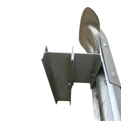 China Anti-corrosion Hot Dip Galvanized Highway Guardrail Post for Road Protection System for sale