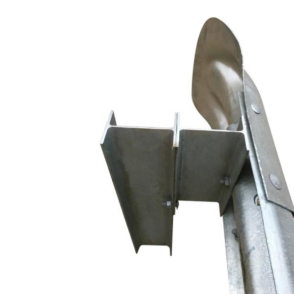 Quality Anti-corrosion Hot Dip Galvanized Highway Guardrail Post for Road Protection for sale
