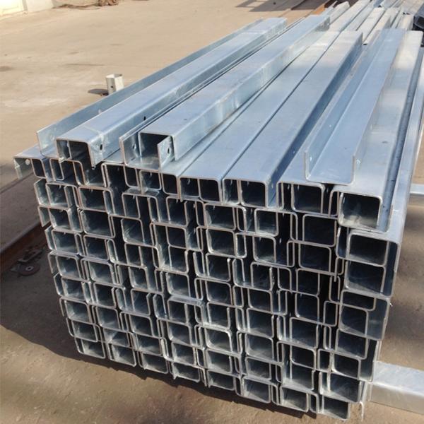 Quality U-shaped Post for Hot Dip Galvanized Highway Guardrail Easy to Replace Safe to for sale