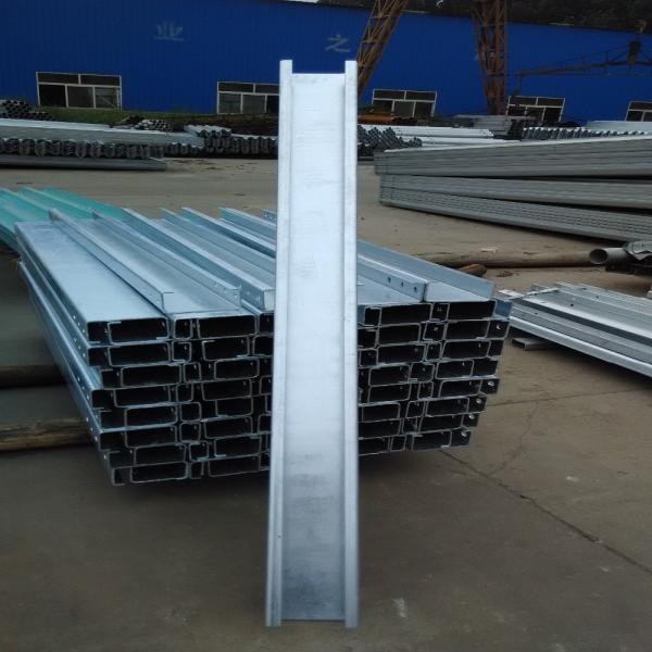 Quality Hot Dip Galvanized Highway Guardrail with C Post ISO9001 2008 Certified for sale