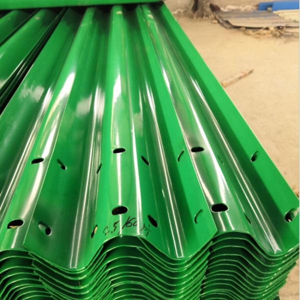 Quality GB T 31439.1-2015 Standard Clod-rolled W Beam Highway Guardrail System for Safe for sale