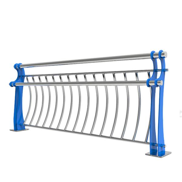 Quality Modern Q235 Q345 Steel Highway Security Barrier Bridge Guardrail for sale