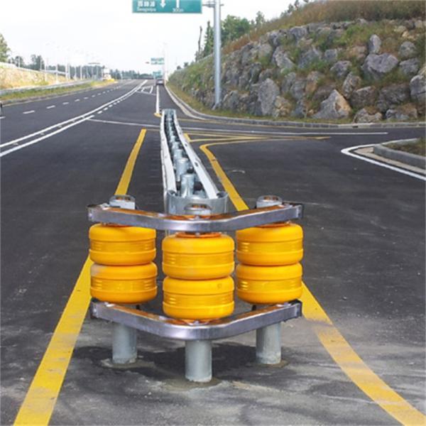 Quality Roadway Safety Solution Durable EVA Foam Highway Rolling Barrier for Traffic for sale