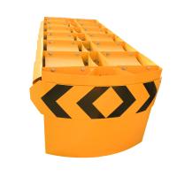 Quality Galvanized Road Traffic Safety Barrier Highway Guardrail Crash Cushions for sale