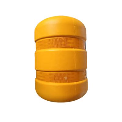 China Barrera de barril de rodillos de carretera OEM Barrera de rodillos de seguridad amarilla en venta