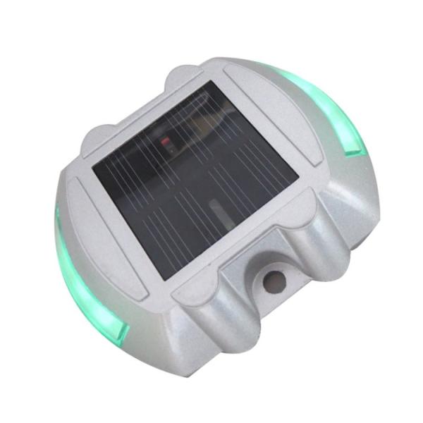 Quality G105 Led Strobe Solar Flashing Light Round Road Stud for Highway Safety for sale