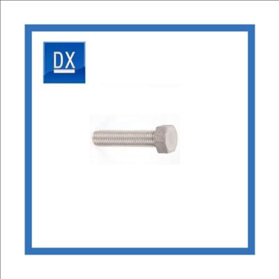 China Galvanized Pure Titanium Full Thread Hex Bolts Motorcycle Parts for sale