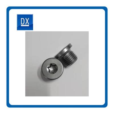 China Hexagon Spline Oil Plug Steel Carbon Steel Brass Without Any Burrs for sale