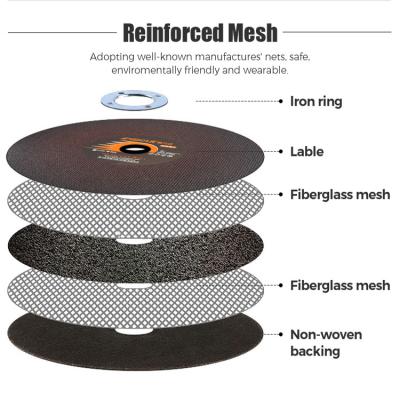 China 30 Grit To 600 Grit Abrasive Cutting Discs Environmentally Friendly 4'' Cut Off Wheel for sale
