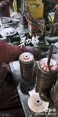China discos de moedura abrasivos super-finos da roda do metal de 100x6x16mm à venda