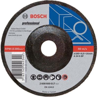 China 100x6x16mm OEM Abrasive Grinding Discs 4 Inch BOSCH Grinder Wheel for sale