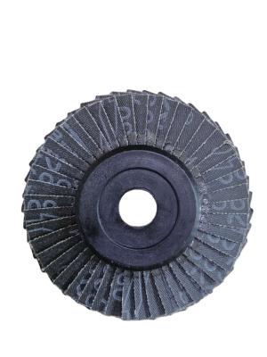China 4.5'' 115x1x22mm Chamfer Deburring Metal Flap Discs For Car Repairing for sale