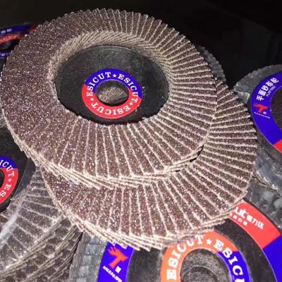 China Thick 25-54mm MPA Interlaced Non Woven Flap Disc Plastic Abrasive Wheel for sale