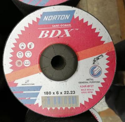 Китай 180x6x22.2mm OEM 7 абразивных дисков дюйма для вырезывания Inox нержавеющей стали продается