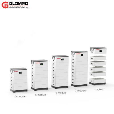 China 5KW-20KW Solar Lithium Ion Battery Energy Storage Battery High Voltage Stacked Lithium Iron Phosphate Home for sale