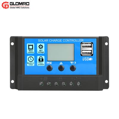 China 30A Solar Charge Controller Automatic Charge And Discharge Universal 30A12v24 Street Lamp Solar Pv Charge Controller for sale