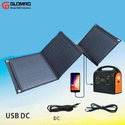Chine block d'alimentation électrique portatif pliable résidentiel de panneau solaire de système d'alimentation solaire de 18v 24v 60W 80W 100W 120W à vendre