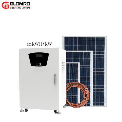 China O ferro do lítio do sistema 500W 48V do picovolt da energia solar da casa fosfata o sistema da produção de eletricidade fotovoltaico à venda