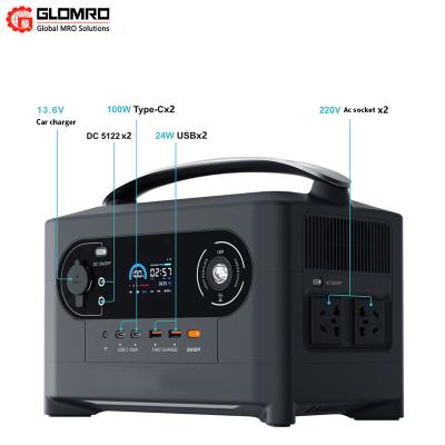 China Multi Jack 500W Power Station 176-240VAC Portable Charging Bank for sale