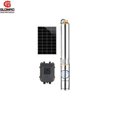 Chine Acier inoxydable d'OEM 304 agricoles solaires de pouce 1500w du système DC96 4 de pompage de l'eau à vendre