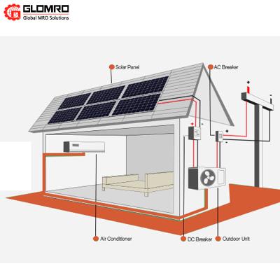 China Reine angetriebene Solarklimaanlage 21 DCs - Solarenergie-Klimaanlage des Büro-60V zu verkaufen