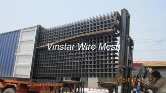 China Diameter 5.8mm Black Welded Steel Wire Mesh Reinforcement Oxidation Resistance for sale
