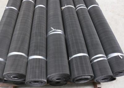 China Dutch Weave 12X64 Mesh To 40X200 Mesh Black Wire Cloth High Strength for sale