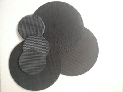 China Dia 0.25-0.45mm Weave Black Wire Cloth for sale