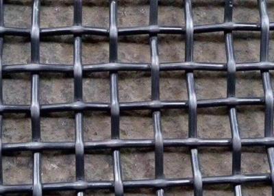 China 5.0mm Wire 30mm Opening iron Crimped Wire Mesh For Mining Industry for sale