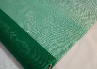China 18x16 fibra de vidro revestida PVC verde Mesh Flyscreen Easy Cleaning da malha 3inch à venda