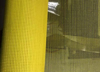China 5x5m m amarillos 110 anchura tejida gramo de la malla de alambre 0.914m de la fibra en venta