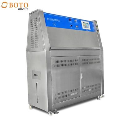 中国 Ultra-Precise UV Test Chamber: ±3.5%RH Uv Weathering Test Chamber Controlled Accelerated Uv Testing Equipment 販売のため