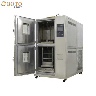 China Two-Box Temperature Impact Test Box, 5KG Sample Weight, SUS#304Stainless Steel Plate en venta