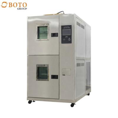 China Two Box-Type Hot&Cold Impact Chamber GB/T2423.1.2-2001 SUS#304Stainless Steel Plate for sale