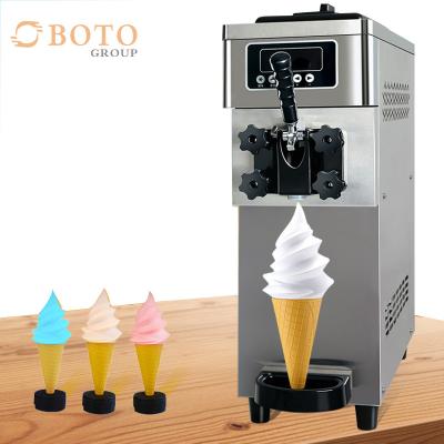 Chine Machine fonctionnelle commerciale de crème glacée mou à vendre
