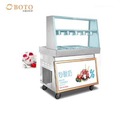 China Fabricante comercial New Products Fried Ice Cream Machine de la máquina del uso en venta