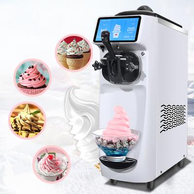 China A máquina do gelado faz o gelo doce Yougurt do gelado do sabor para o mercado de Inglaterra à venda