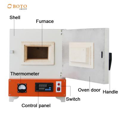 China High Effiency Programmable LCD Touch Screen 1000 Degree High Temperature Muffle Furnace Oven for sale